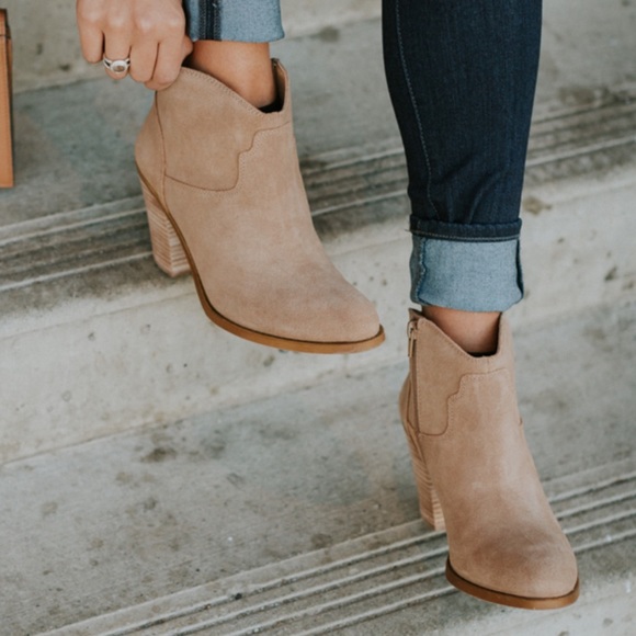 Lucky Brand Shoes - Lucky Brand Eller Suede Bootie